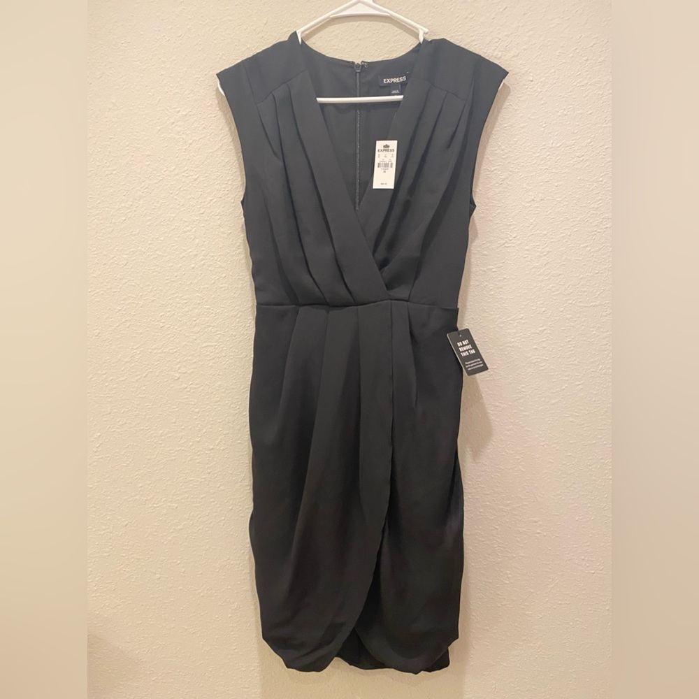 Express Women's little black dress sleeveless size XS